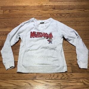 Vintage Gray Champion Nebraska Women’s Crew Neck Sweatshirt. Size XS.